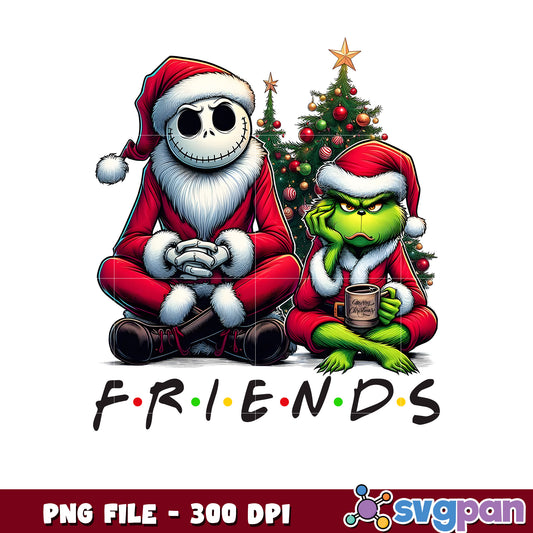 Jack and grinch friends png, grinch clipart png, grinches​ ​png