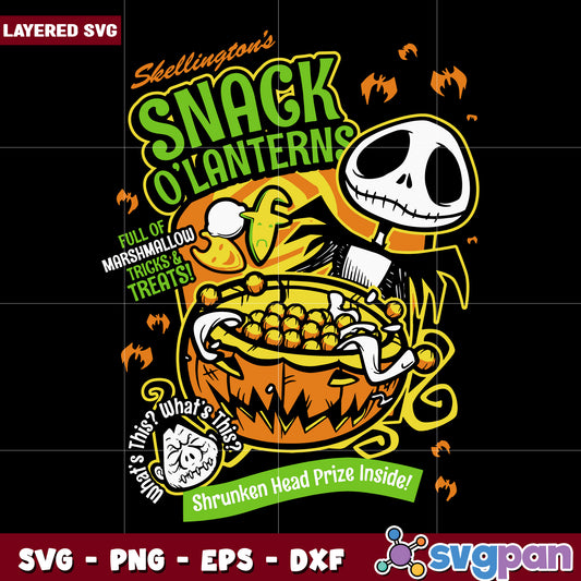 Jack pumpkin svg, halloween candy svg, scary characters svg
