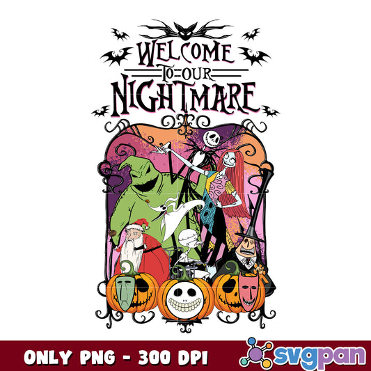 Jack skellington Nightmare png, nightmare png, jack skellington png
