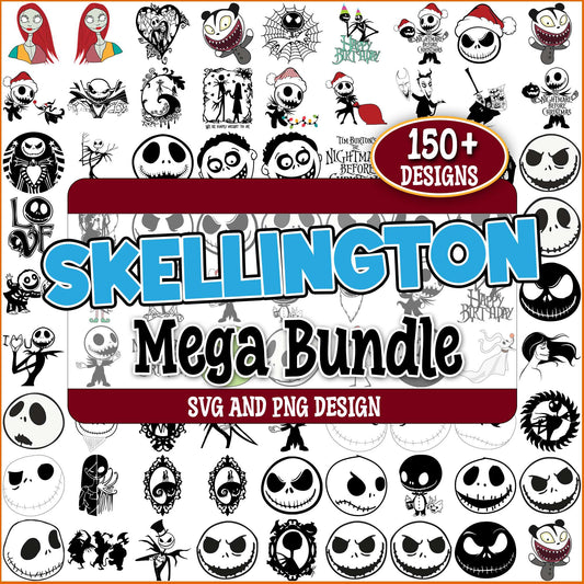 Jack skellington svg bundle
