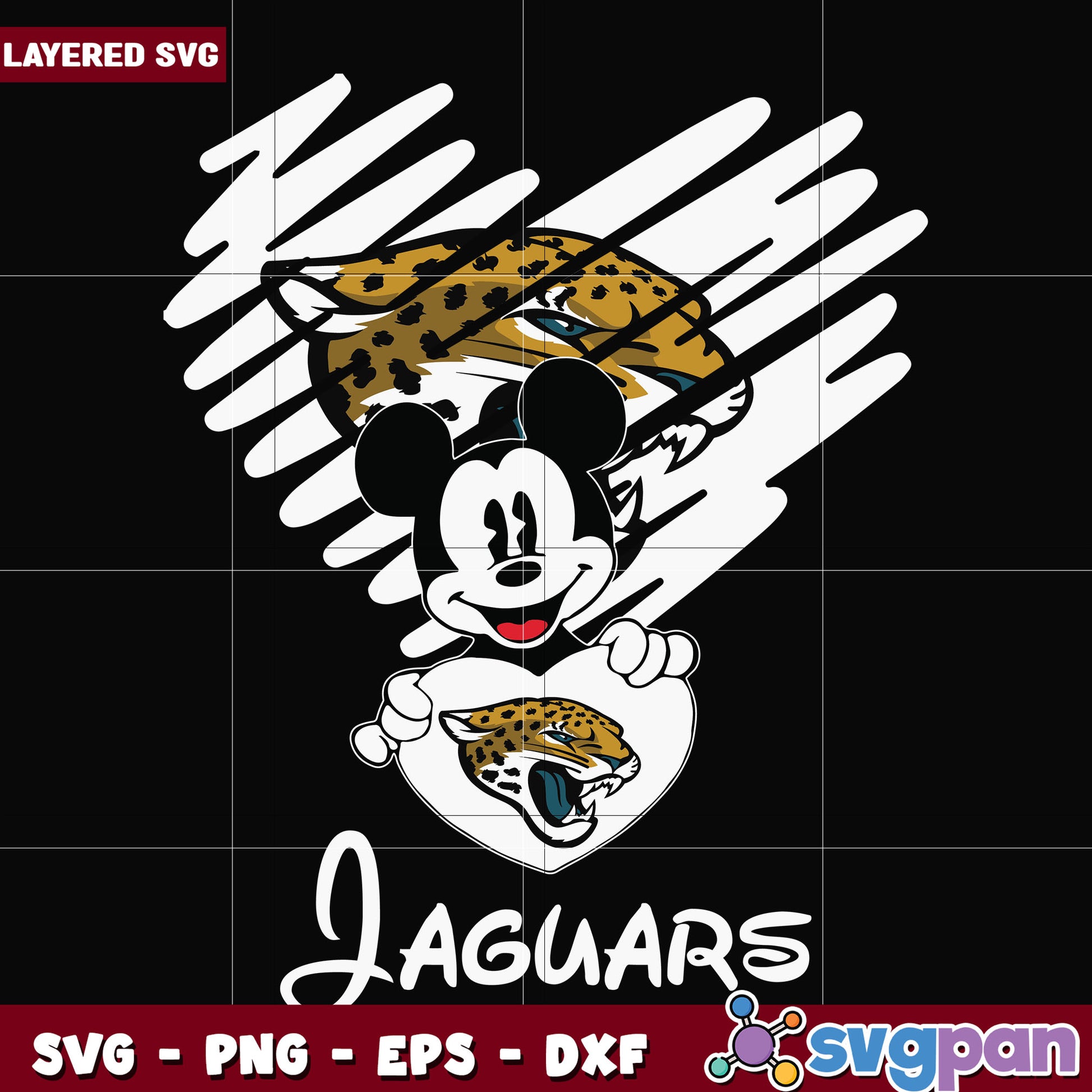 Jacksonville Jaguars heart svg, nfl schedule svg, nfl jaguars svg