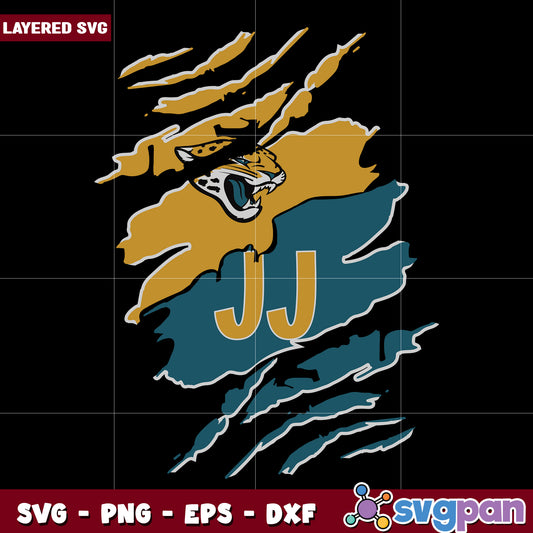 Jacksonville Jaguars svg, nfl teams svg, national football league svg (2)