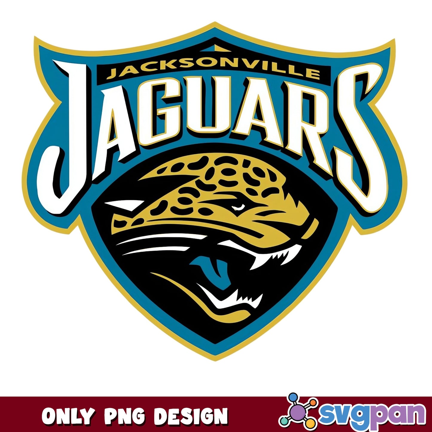Jacksonville Jaguars Logo PNG, NFL Team Clipart, Football PNG