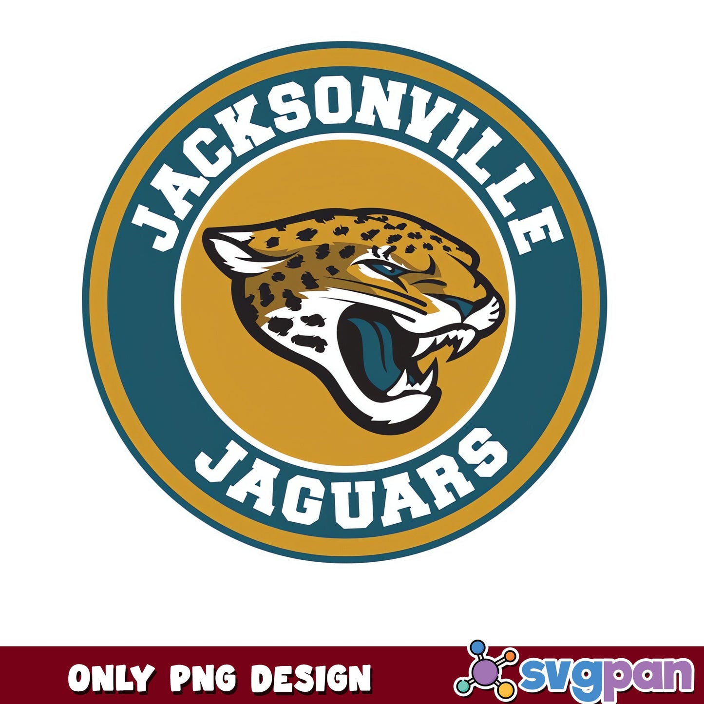 Jacksonville Jaguars PNG, NFL Football Team Logo, Jaguars PNG
