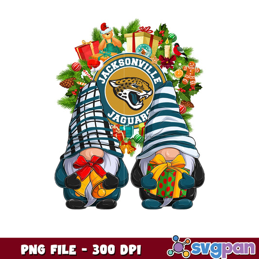 Jacksonville jaguars christmas png, list of nfl teams png, chrismas gnome​ png