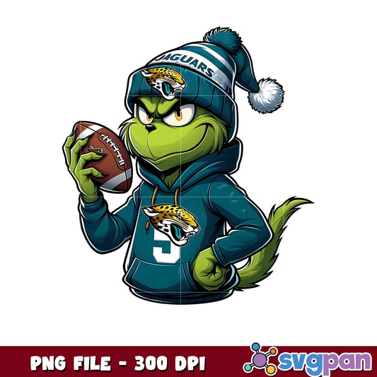 Jacksonville jaguars grinch png, nfl power rankings png, nfl plus png