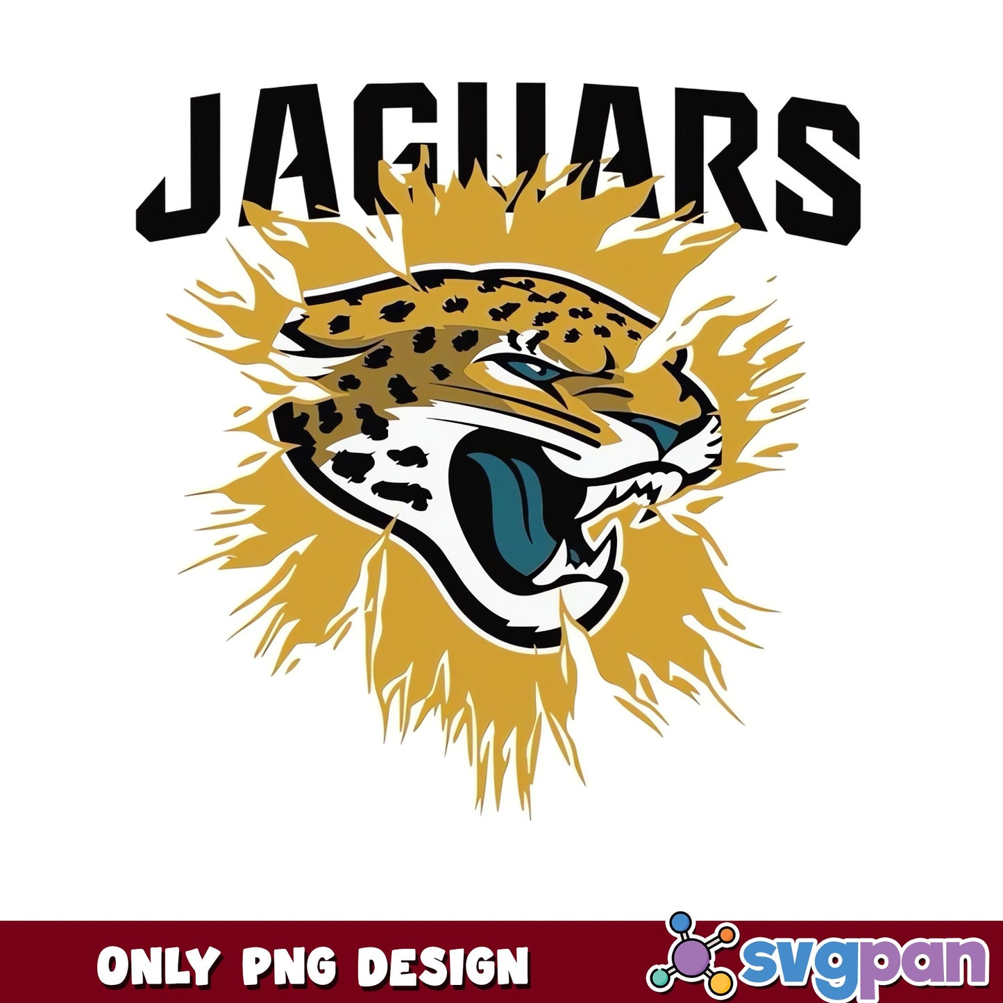 Jaguars Football PNG, Jacksonville NFL Team, Jaguars Logo PNG