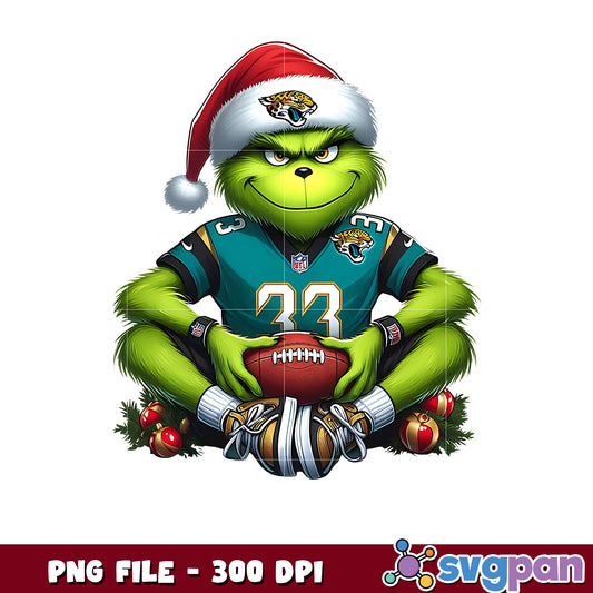 Jaguars funny grinch png, nfl mvp png, grinch jaguars png