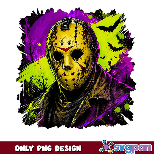 Jason Voorhees Halloween PNG, Horror Movie PNG, Scary Mask PNG