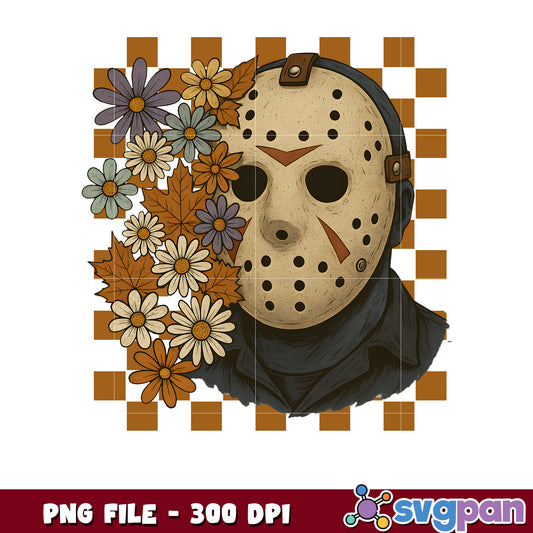 Jason voorhees floral png