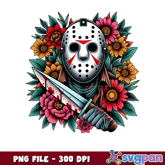 Jason voorhees halloween png, halloween toys png, halloween characters png