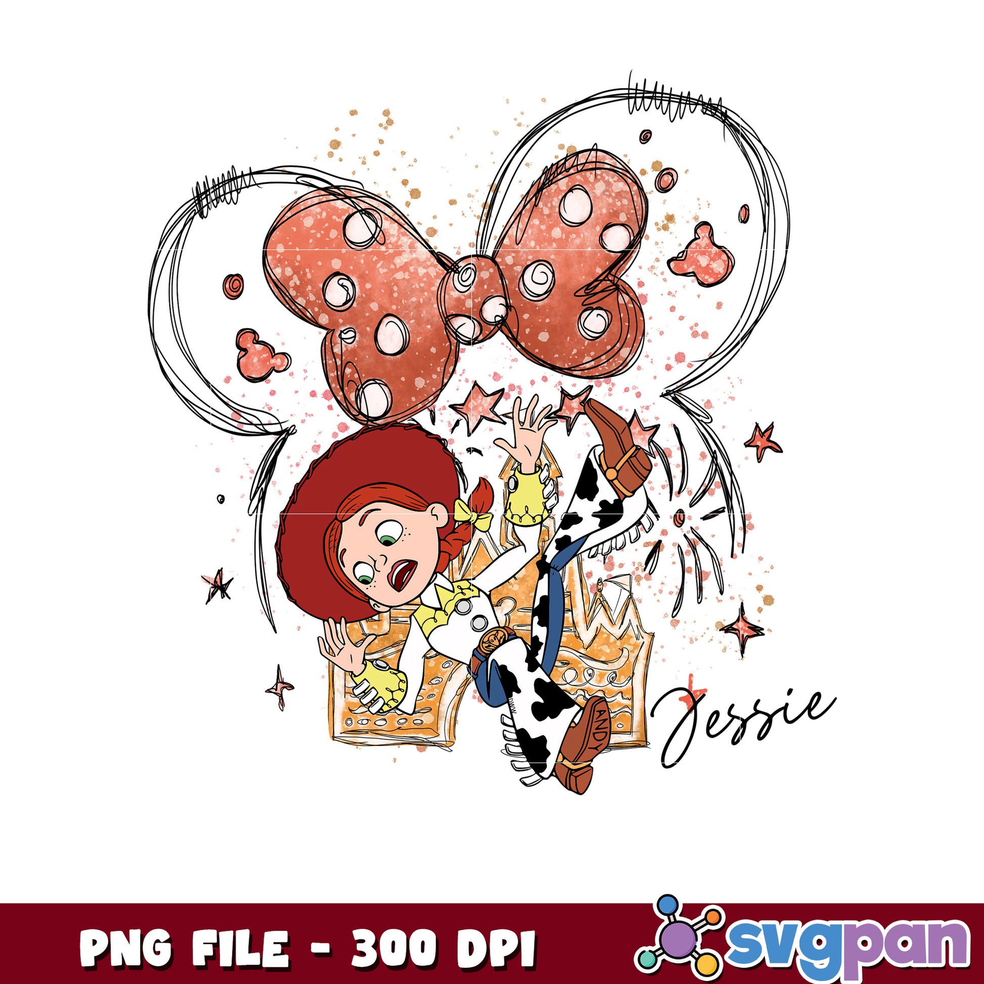 Jessie toy story png, disneyland png, disney movies png