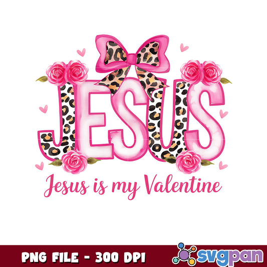 Jesus Valentine PNG Design, perfect for celebrations