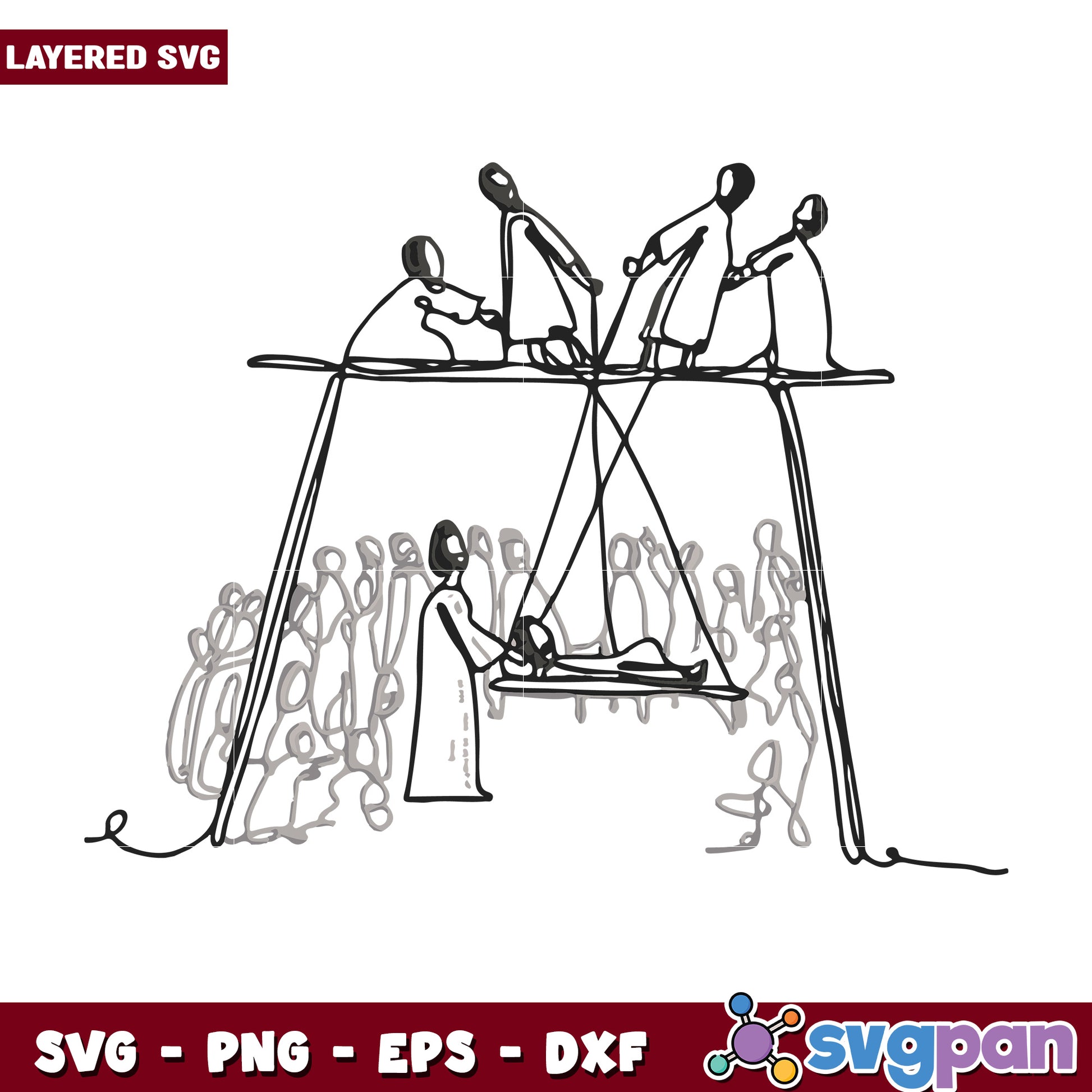 Jesus heals the paralyzed man svg, jesus quotes svg, jesus is love svg