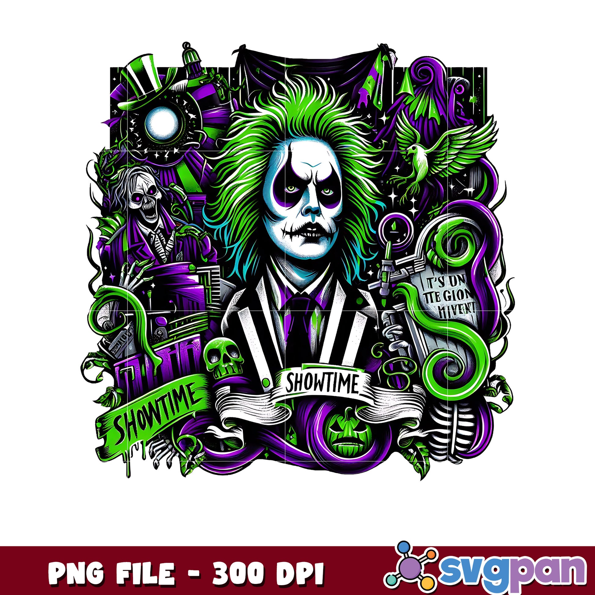 Joker design png, horror movie characters png, halloween movies png