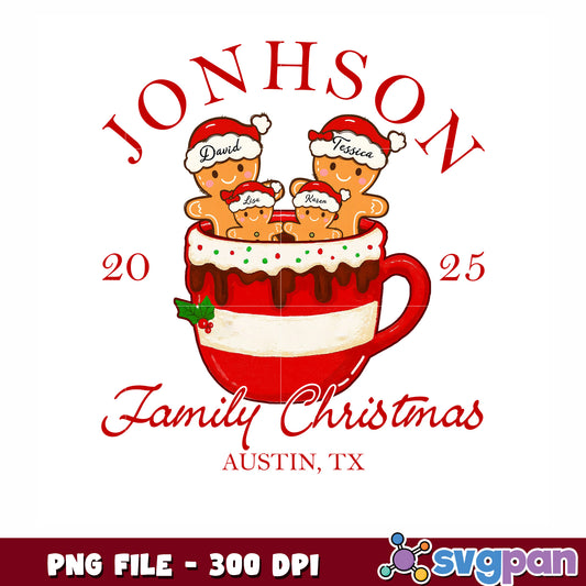Jonhson family png, christmas cookies png, christmas movies png