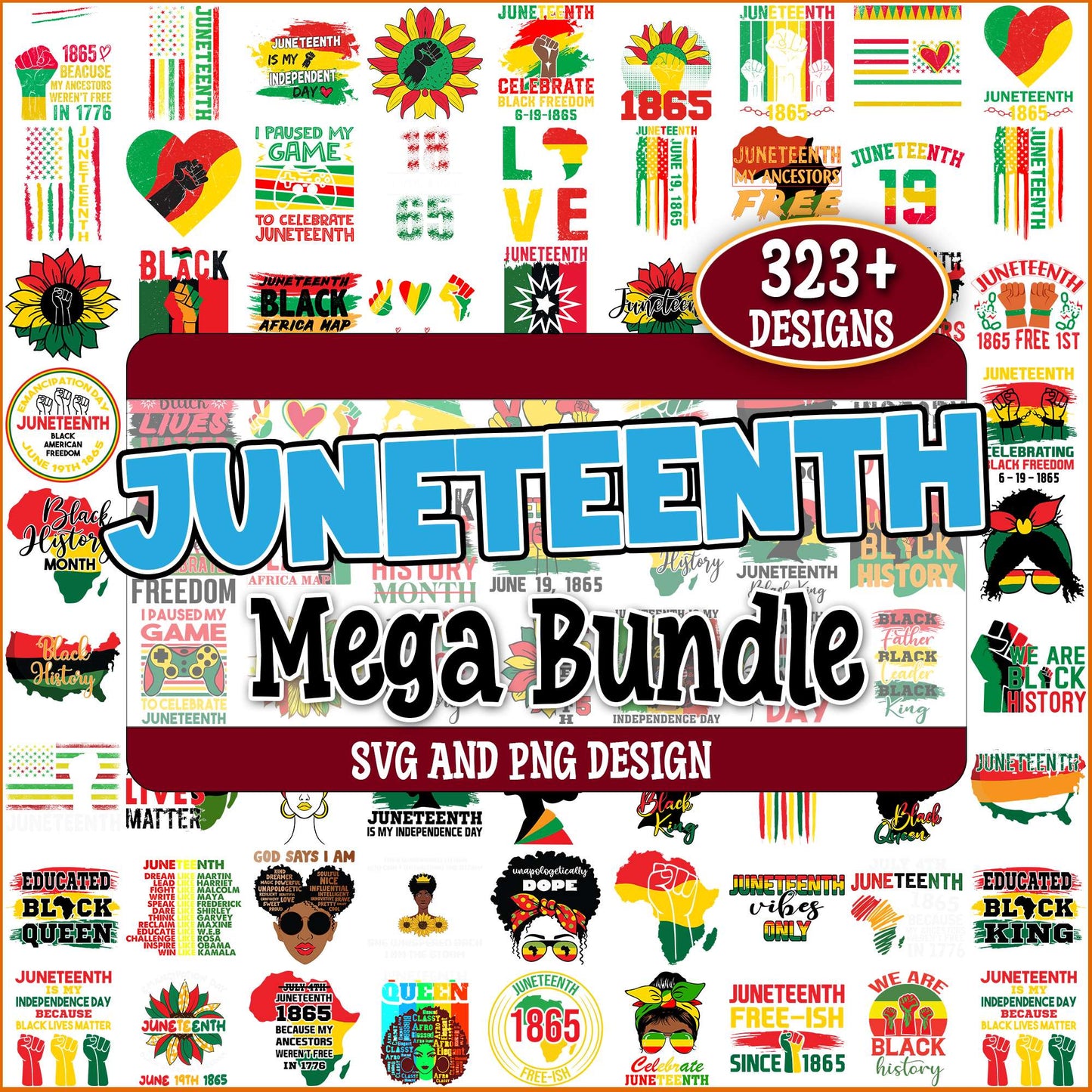 Juneteenth quotes svg bundle