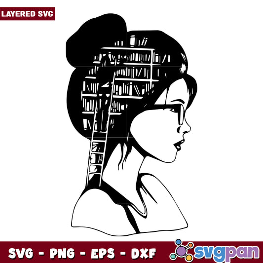 Just a girl who loves reading book svg, halloween toys svg, scary and funny svg