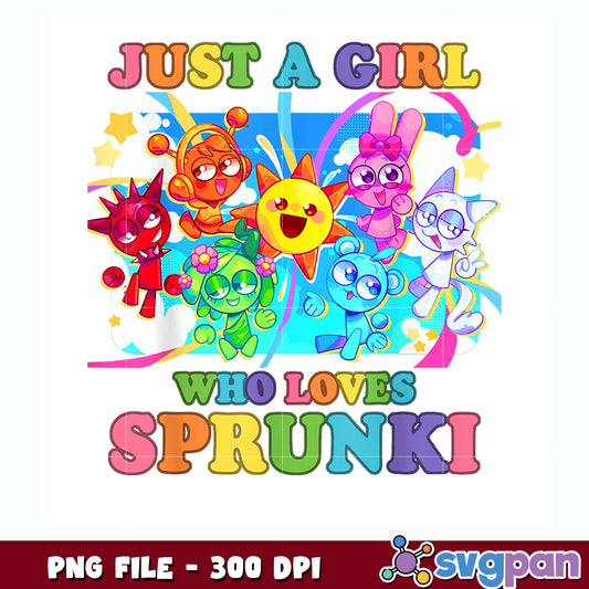 Just a girl who loves sprunki png, sprunki toys png, sprunki fan png