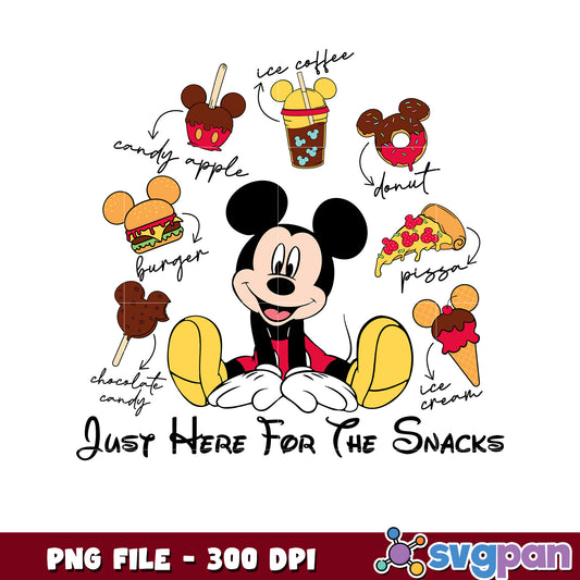 Just here for the snacks png, chistmas stories png, christmas movies png