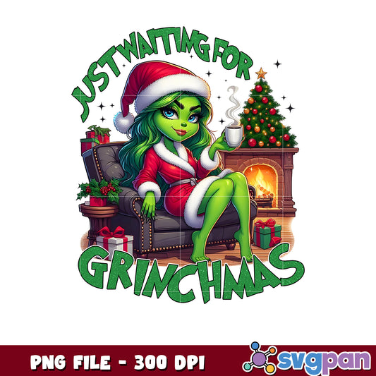 Just waiting for grinchmas png, grinch​ png, grinch movies png