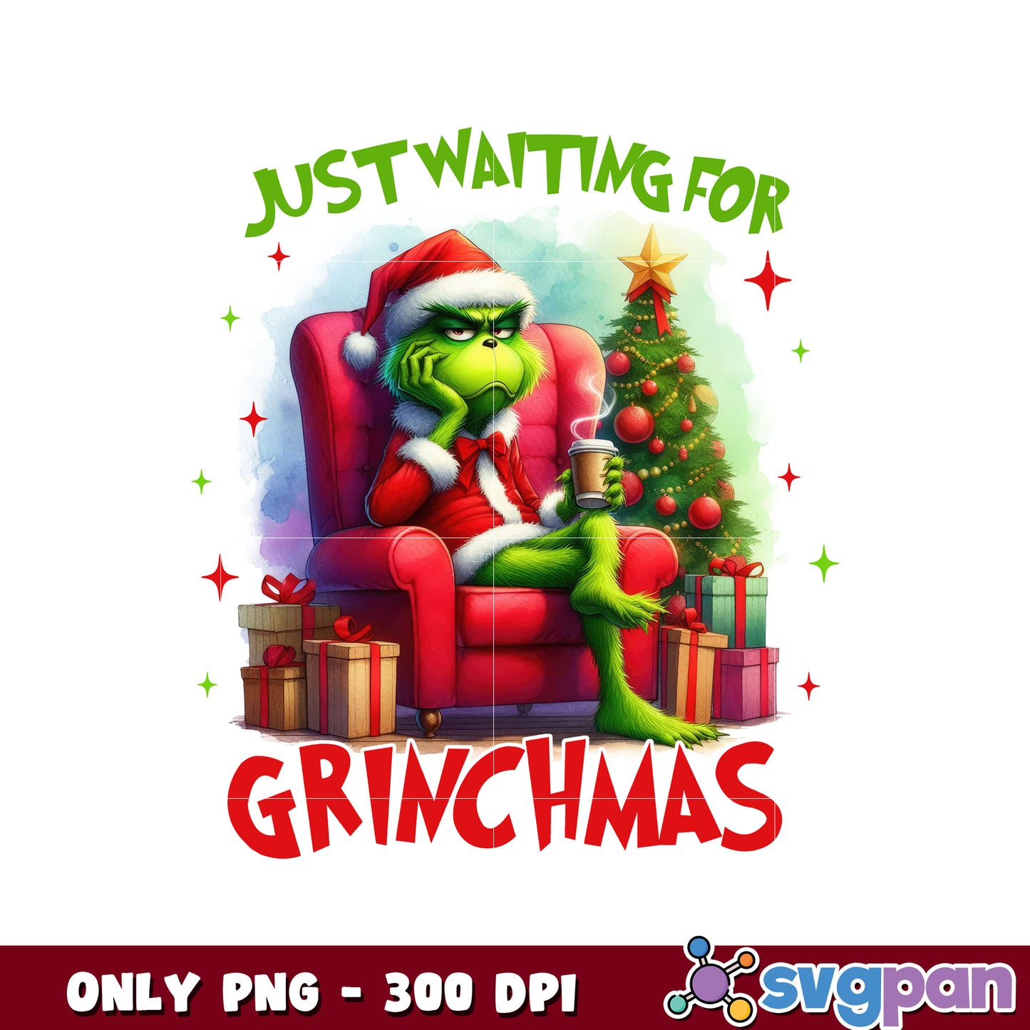 Just waiting for grinchmas png