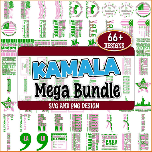 Kamala Harris Svg Bundle
