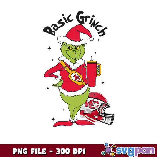 Kansas city chiefs basic grinch logo png, ginch nfl png, super bowl 2025 png