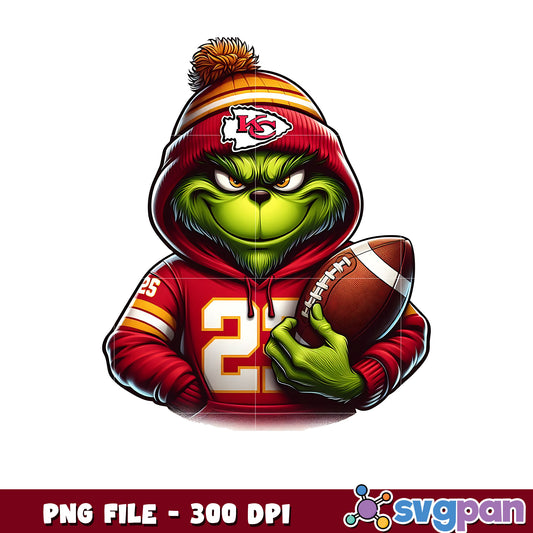 Kansas city chiefs grinch png, nfl power rankings png, nfl plus png