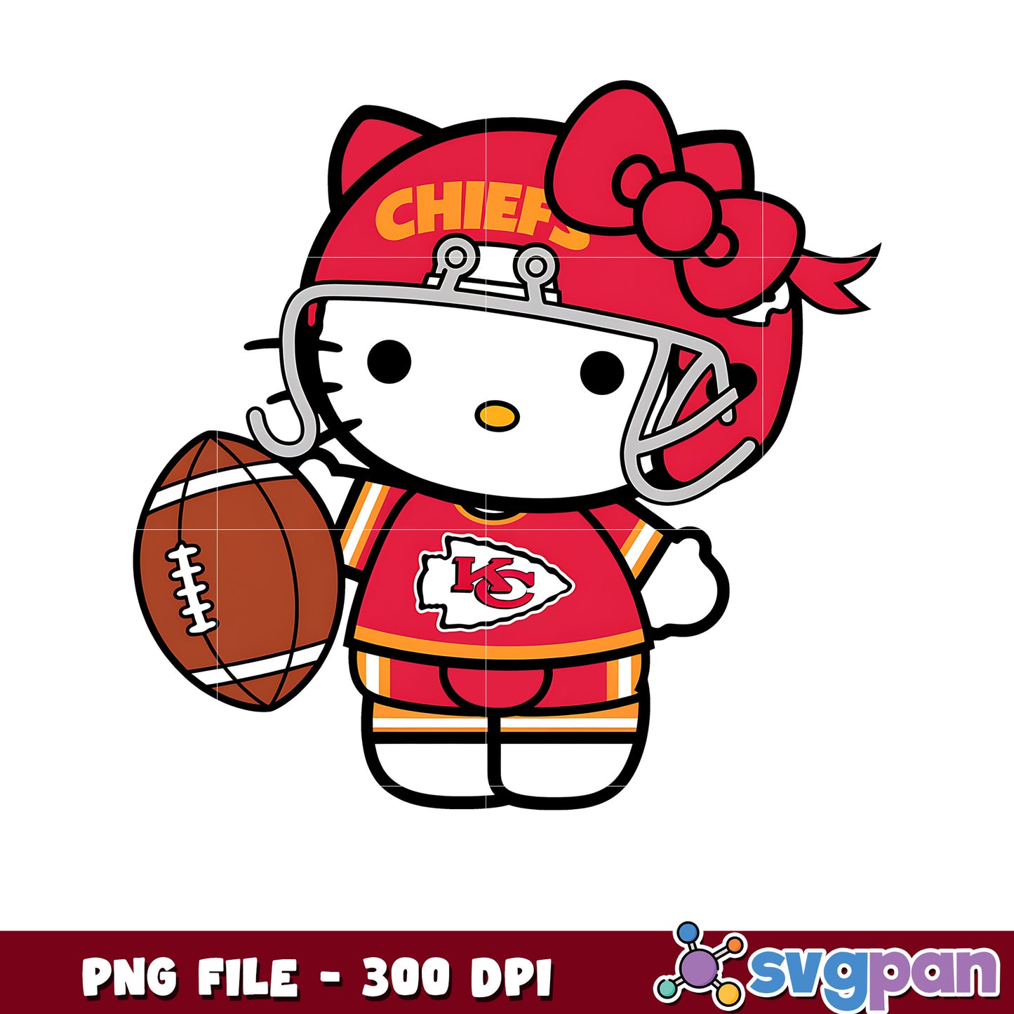 Kansas city chiefs hello kitty png, nfl bracket​​​ png, nfl combine​ png
