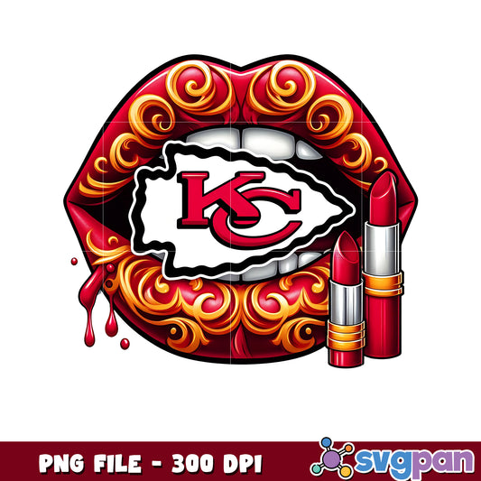 Kansas city chiefs lips png, nfl players png, nfl playoffs png