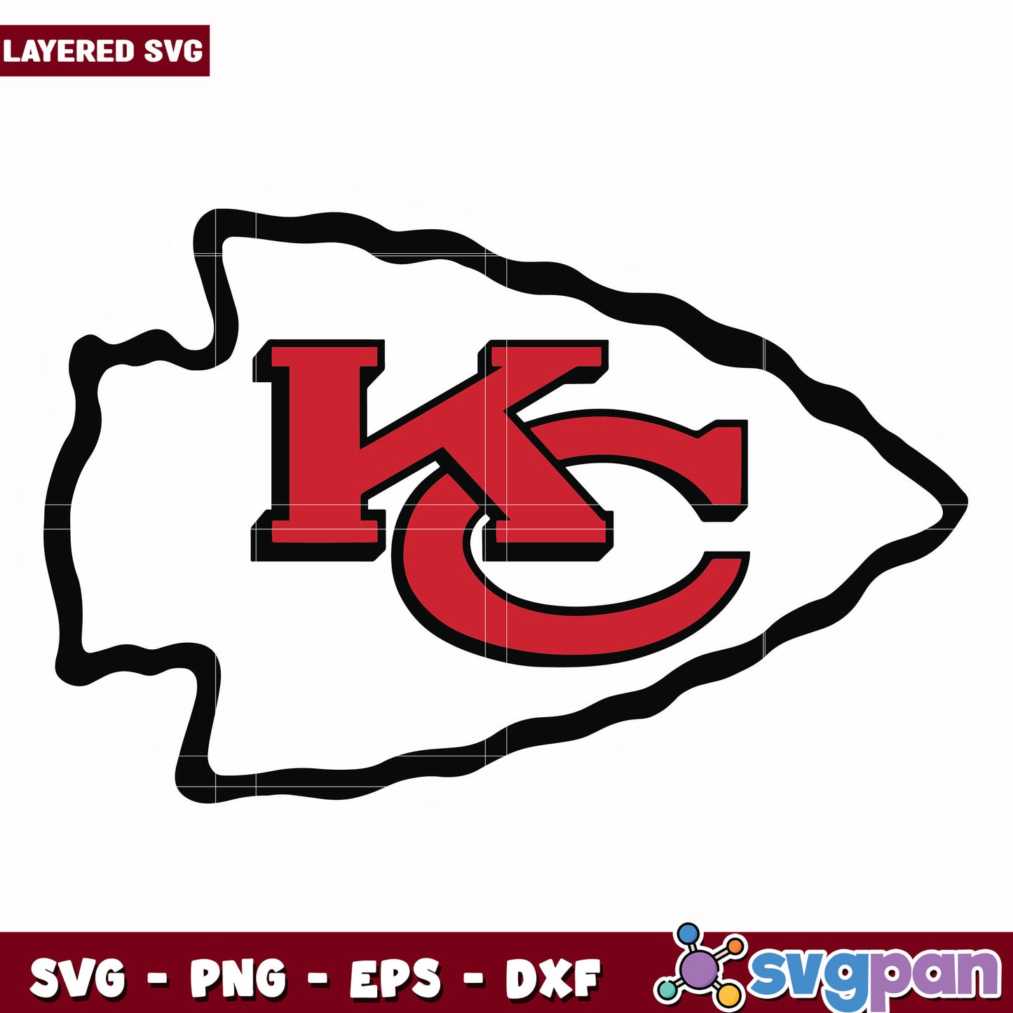 Kansas city chiefs logo design svg, nfl standings​ svg, nfl chiefs svg
