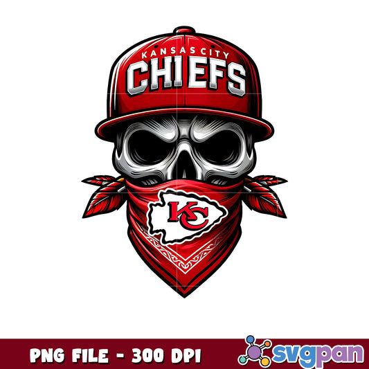 Kansas city chiefs skull png, amrican football games​ png, nfl schedule​ png