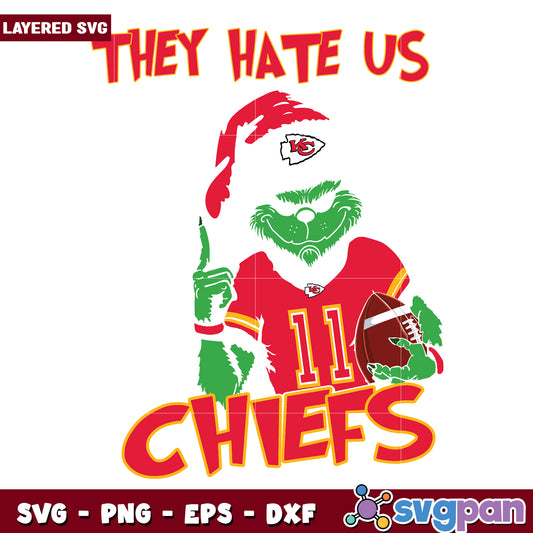 Kansas city chiefs svg, christmas toys svg, nfl logo svg