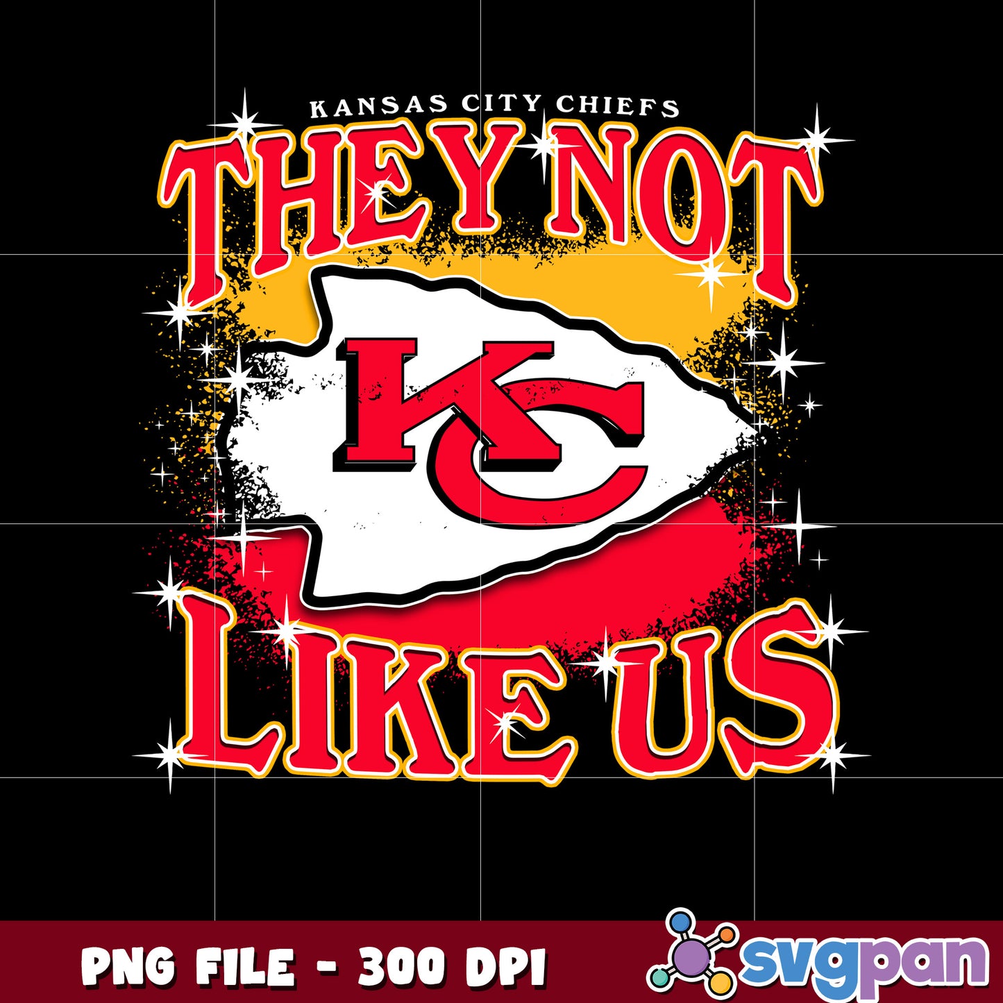 Kansas city chiefs team logo they not like us png, chiefs nfl png, nfl games png