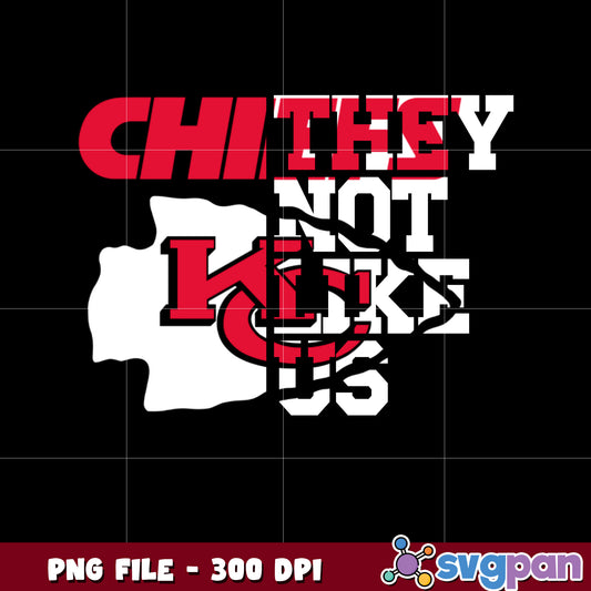 Kansas city chiefs they not like us logo png, super bowl 2025 png, nfl teams helmet png