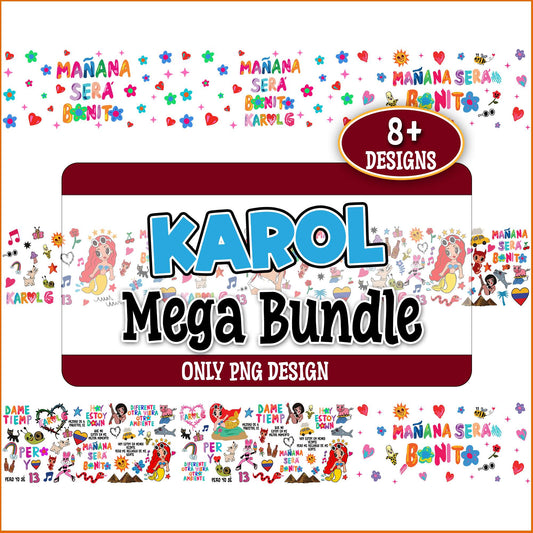 Karol g manana sera bonit png bundle