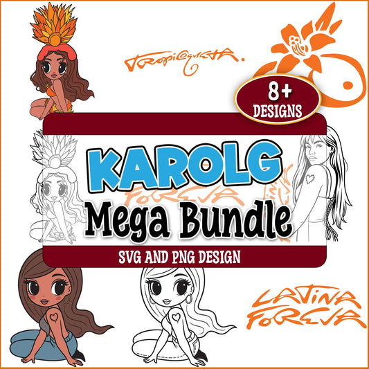 Karol g new design svg bundle