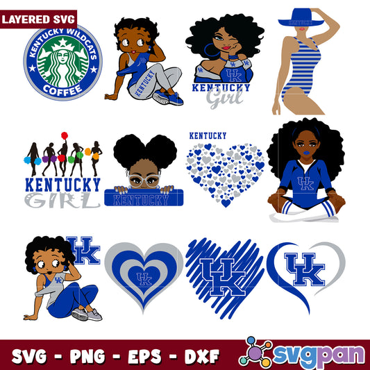 Kentucky Wildcats SVG Bundle for Creative Projects
