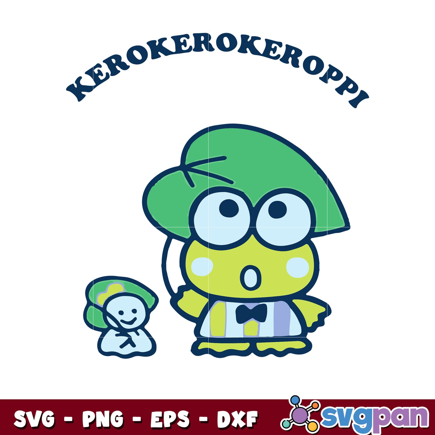 Keroppi and teru teru svg, keroppi and friends svg, hello kitty svg