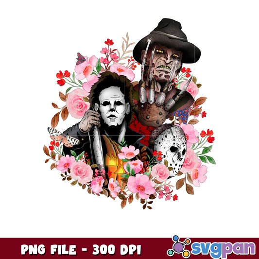 Killers flowers png, halloween cookies png, halloween horror nights​ ​png