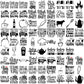 Kitchen stuff svg bundle, emoji kitchen svg, kitchen table svg