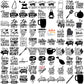 Kitchen stuff svg bundle, emoji kitchen svg, kitchen table svg
