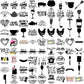 Kitchen stuff svg bundle, emoji kitchen svg, kitchen table svg