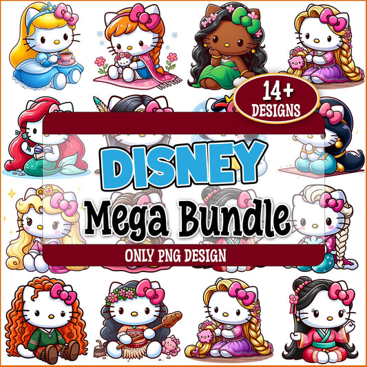 Kitty princess png bundle
