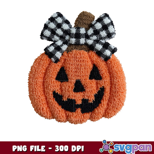 Knitted pumpkin png, chistmas stories png, christmas movies png