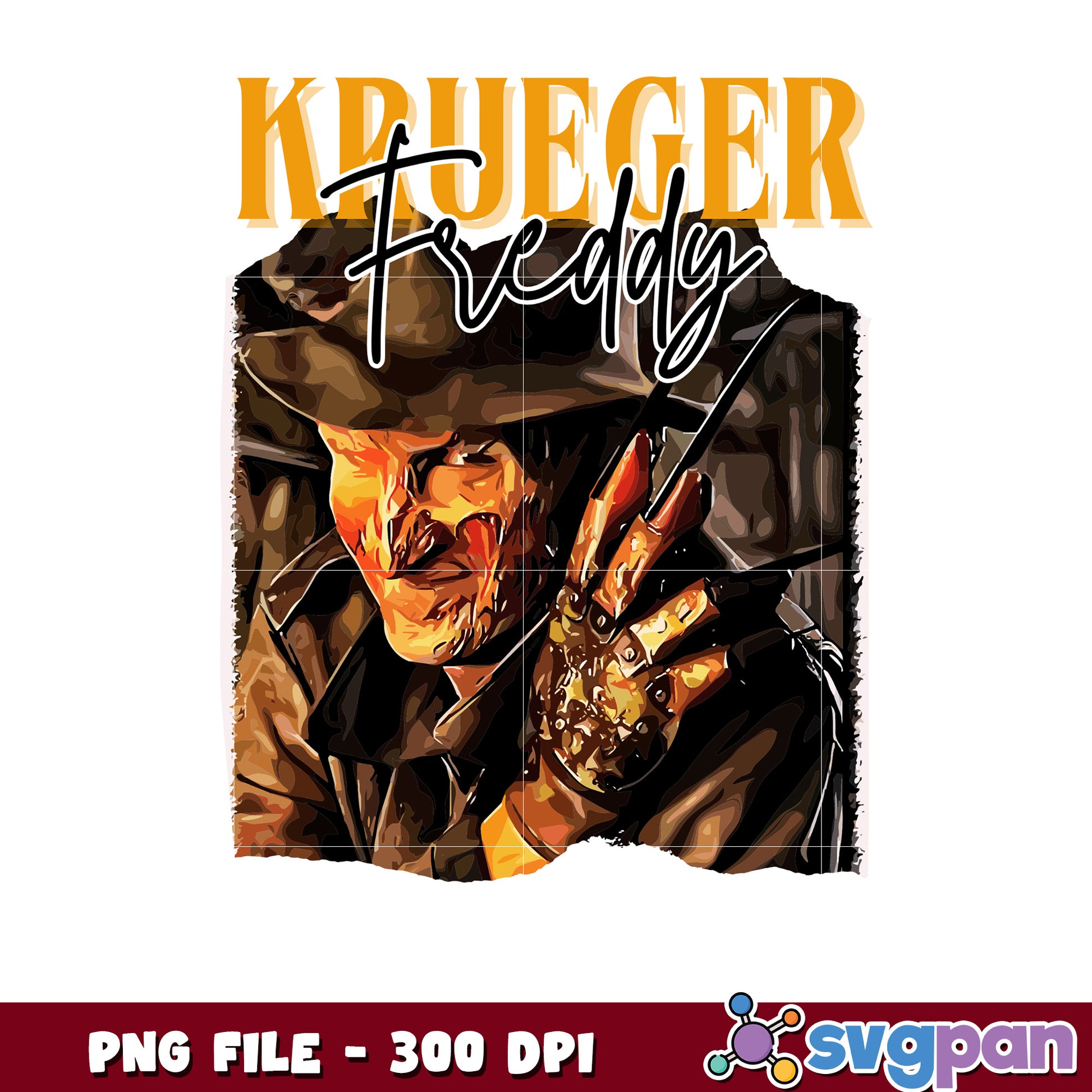 Krueger freddy png, halloween decorations png, halloween era png