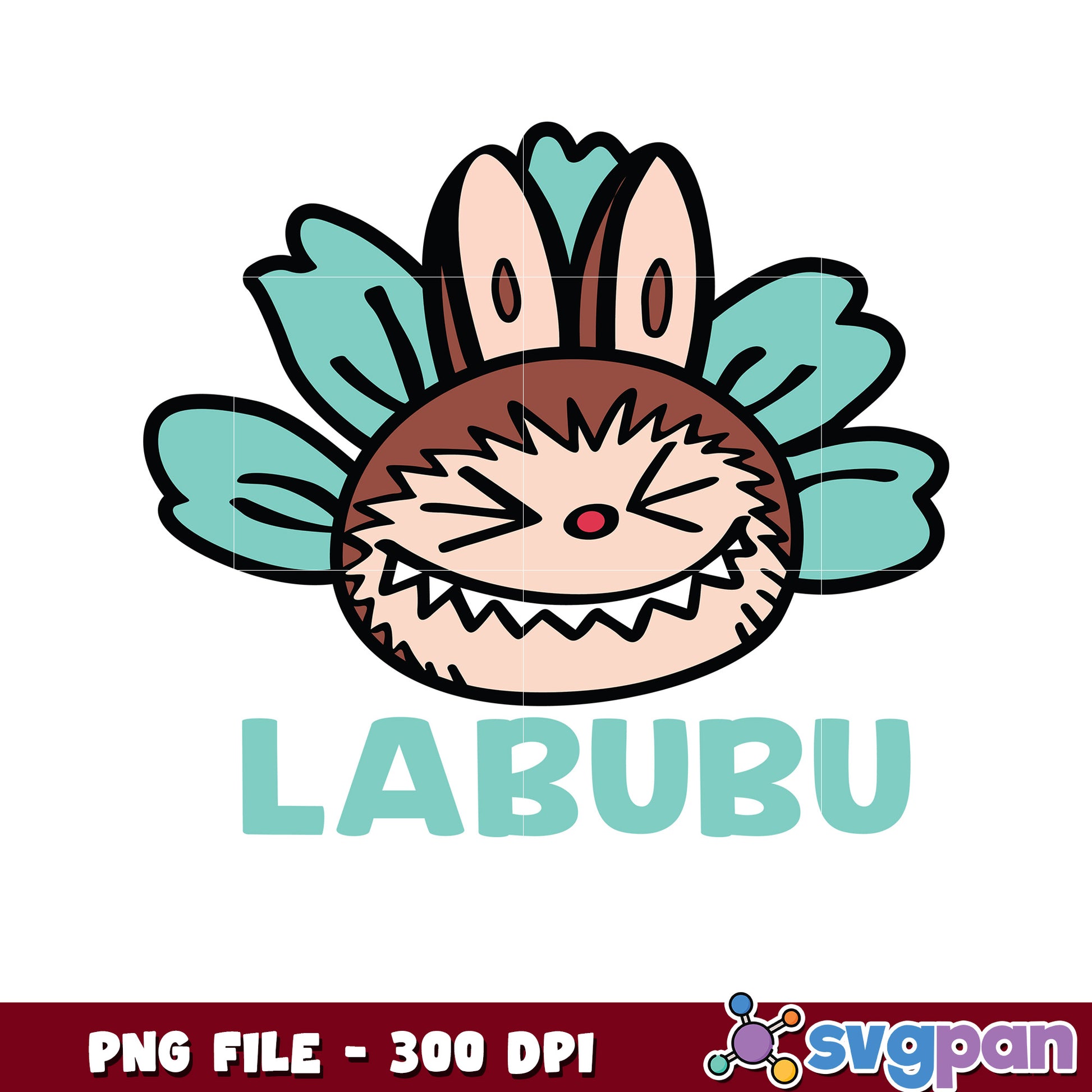 Labubu PNG Image 300 DPI Download