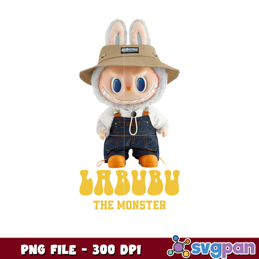 Labubu The Monster PNG - 300 DPI High Resolution Image