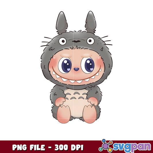 Labubu Totoro png, labubu have a seat png, toys for kids png